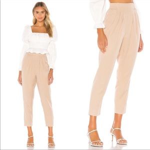 Majorelle Naples Pant - Pleated High Waist Trousers